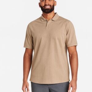 Men's Tan Polo Shirt